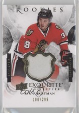 2015 Upper Deck Black Diamond Exquisite Rookies /299 Ryan Hartman Patch RC 2o7