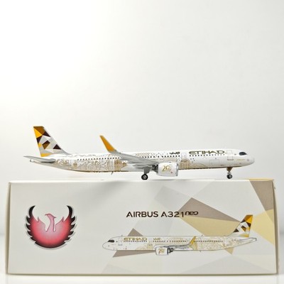 1:400 Phoenix Etihad Airways A321neo Airplane Diecast Aircraft Plane Model