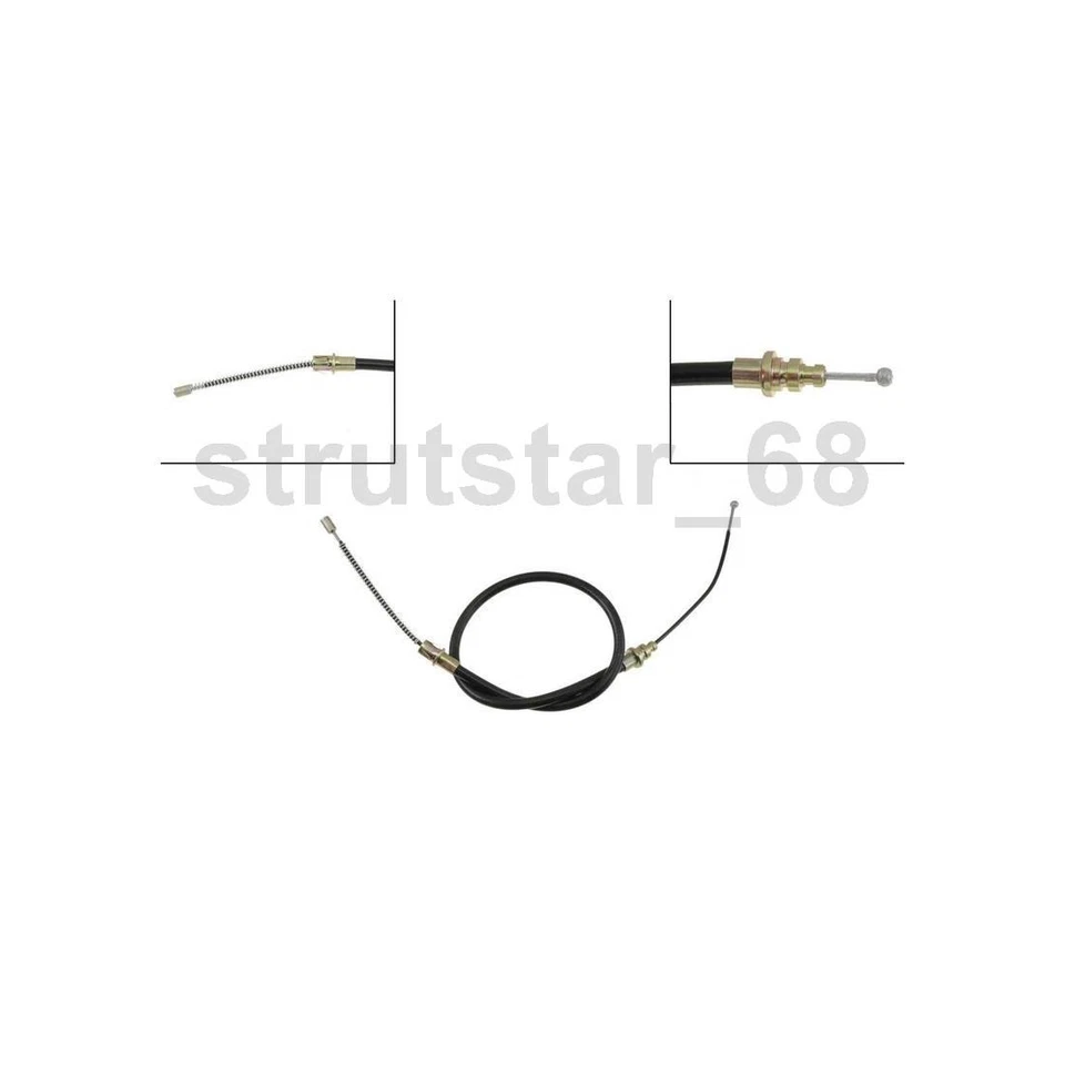 2 cables de freno de estacionamiento traseros para Plymouth Fury Road Runner 1975 Foto 2 de 4