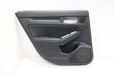 2022 - 2024 HONDA CIVIC EX-L REAR LEFT SIDE DOOR TRIM COVER PANEL OEM BLACK_BK