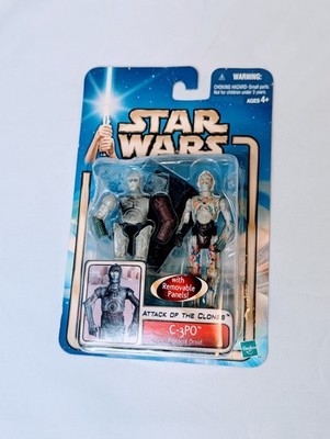 Star Wars C-3PO Protocol Droid Removable Panels Attack of the Clones 2002 MOC