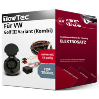 für VW Golf III Variant (Kombi) Typ 1H5 Elektrosatz 13Polig Universell Top
