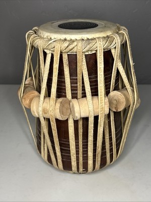 Indian Traditional Sheesham Wood Hand Made Tabla Dayan Brown Color