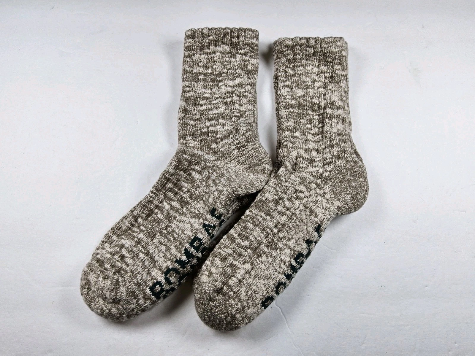 Bombas Chunky Ragg Half Calf Socks Lot Of 2 Pairs Size L