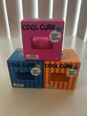    Viral Target Cool  Cube Super Duper Squishy Lot 3 so very Squishy  