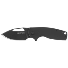 SOG Knives Stout FLK Frame Lock Blackout G10 CRYO D2 Stainless Steel 14-03-02-57