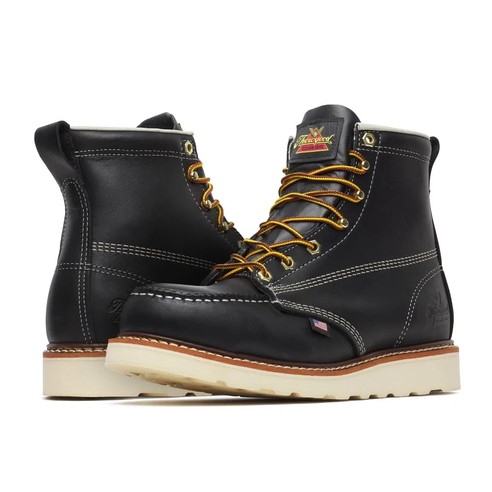 Black Solid Thorogood Men display picture 3