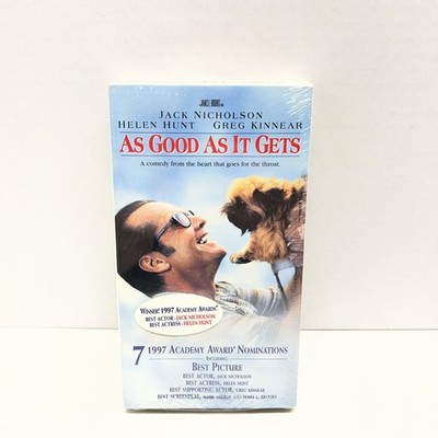 As Good As It Gets (VHS , 1998) NEW SEALED Watermark Jack Nicholson Helen Hunt