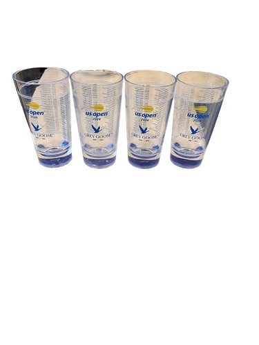 Set of 2026 US Open Tennis Grey Goose Honey Deuce Souvenir Cups - Set of 4