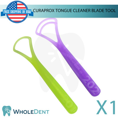 Curaprox Tongue Cleaner Blade Tool Gentle Cleaning Daily Oral Hygiene