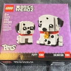 LEGO BrickHeadz Pets Dalmatian 40479 Complete Set, 252pcs, Boxed