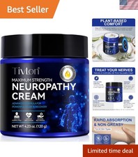 Neuropathy Nerve Care Cream - Fast-Acting Cooling Relief for Feet  Hands 4.23oz