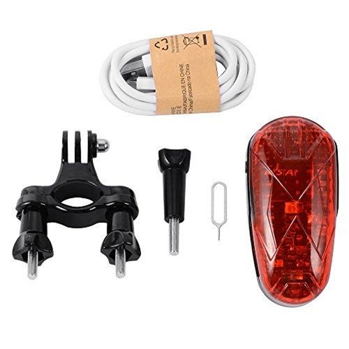 LED Bike Lamp Tail Light GPS Tracker Security Alarm GSM SIM Card 2 Week Battery - Picture 12 of 12