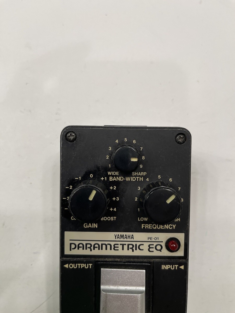 ギター YAMAHA PE-01 PARAMETRIC EQUALIZER Yamaha PE-01 Parametric EQ Equalizer Rare Vintage Guitar