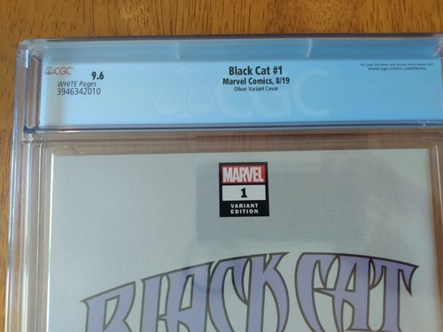Black Cat #1 CGC 9.6 Jetpack Forbidden Planet Exclusive Marvel 2019 Comic Book - Picture 9 of 9