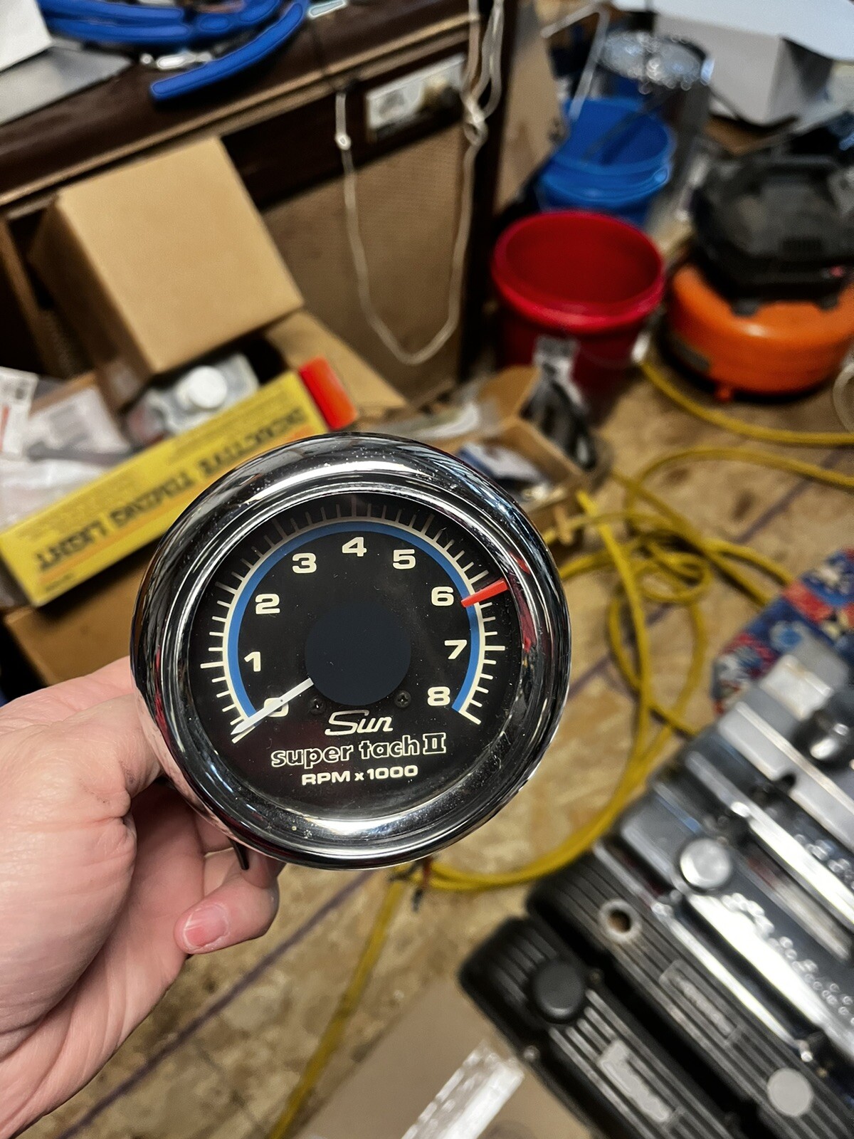 Vintage SunSuper Tach ||-Very Nice