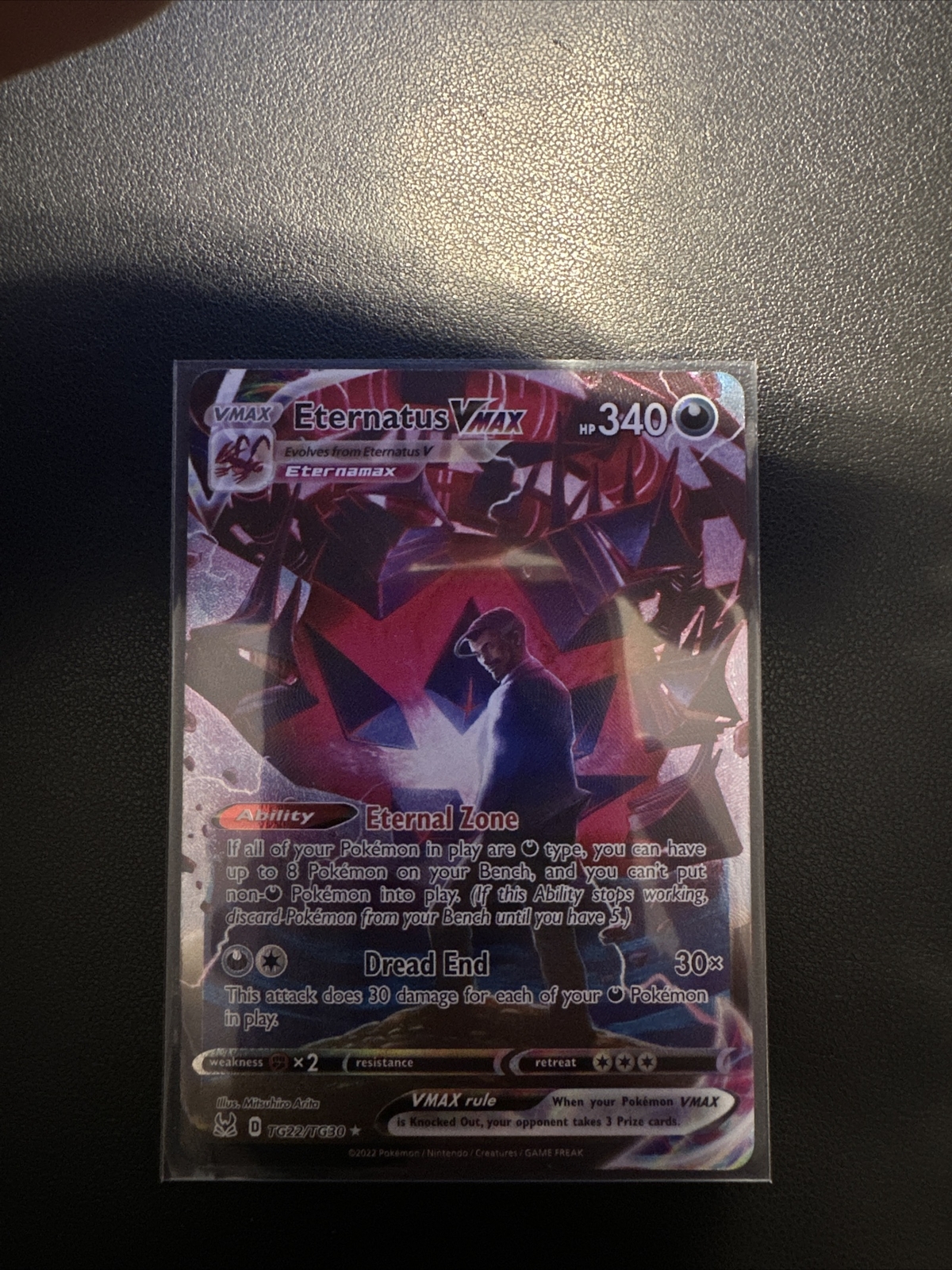Pokemon TCG, Lost Origin, Eternatus VMAX, TG22/TG30, NM/M