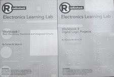 Radioshack Electronics Learning Lab Workbook I and II 2013 Paperback 