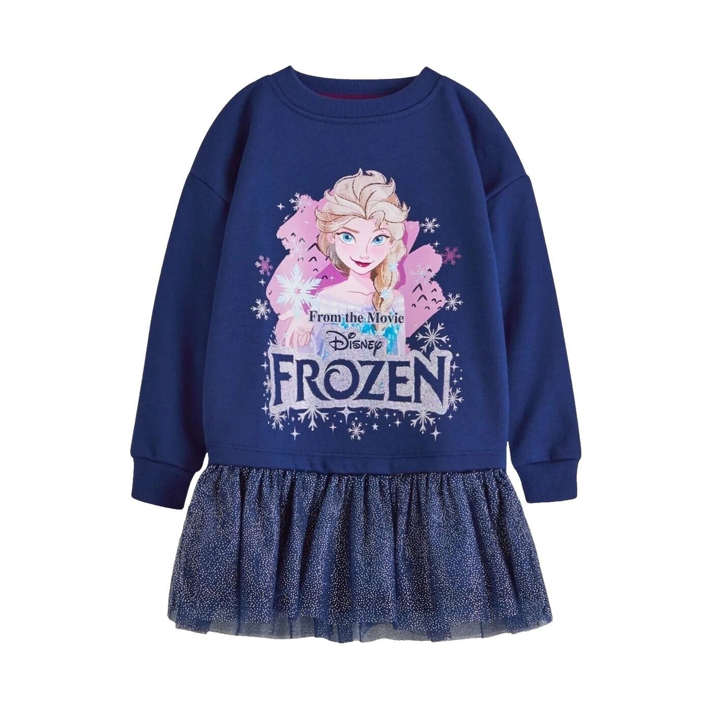 Vestidos de algodón 100% de Frozen para niñas
