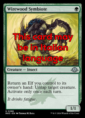 MTG WIREWOOD SYMBIOTE EXC - SIMBIONTE DI BOSCOCAVO 288 - MH3