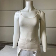 LYR BY SPLENDID Everywhere LYR Scoop Tank Women's Size XL Coconut