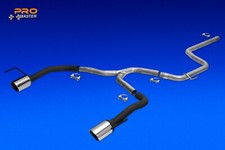 Exhaust Back Box Delete Straight Pipe Y ALFA ROMEO 159 1.9 2.0 2.2 2.4 JTS JTDM