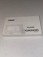 Vintage PUREMCO #616 Standard Size Marblelike DOMINOES 2" X 1" X .25" Table Game