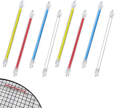 best tennis racket vibration dampener 22Pcs 11 Colors Silicone Tennis Racquet Vibration Dampener Racket Shock  Absorber Tennis String Shock Damping Racquet Accessories for Tennis 4.72inch main image 1