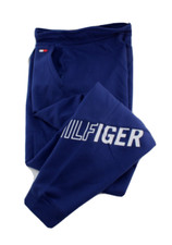 New TOMMY HILFIGER Size Large Navy with Drawstring Women's Jogger Pant MSRP 59