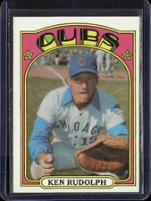1972 Topps #271 Ken Rudolph Chicago Cubs EX