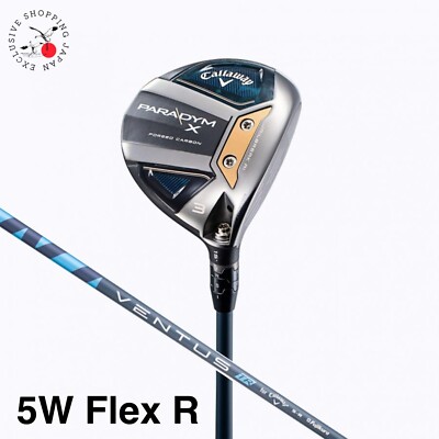 Callaway Golf PARADYM X Fairway Wood 5W 2023 VENTUS TR5 Graphite