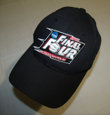 2015 NCAA Final Four Indianapolis Black Hat Men's Adjustable Main Gate