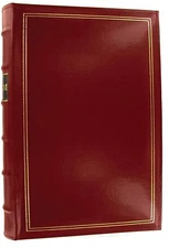 Pioneer BTA-204 Bonded Leather Photo Album Red (Same Shipping Any Qty)