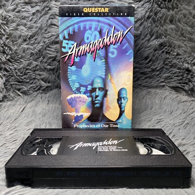 Armageddon Prophecies Of Our Time & The End Of Time VHS 1997 Questar Video Movie