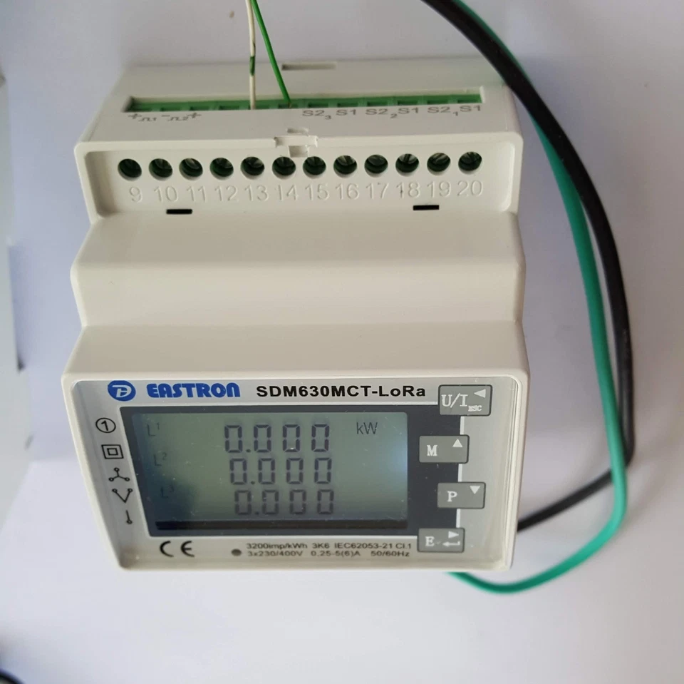 Smart energy meter KWH Volts Amps /  Electric Submeter 3+CTs - Image 2 of 4