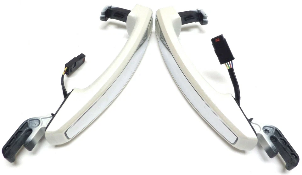 14 Cruze Lacrosse Verano SRX 2013 nuevo OEM manija de puerta delantera blanco diamante cromo Foto 2 de 4