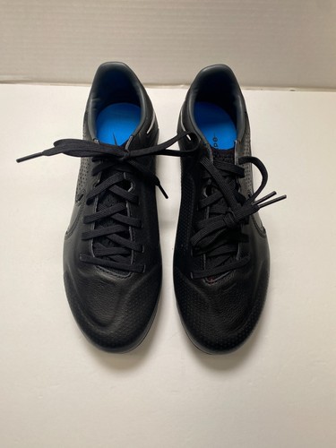Nike Tiempo Legend 9 Club FG Soccer Black Cleats Mens 6.5 Womens 8 - Picture 2 of 8