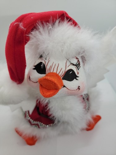 AnnaLee Christmas Candy Duckling 10" Santa Suit w Hat Doll - Picture 18 of 19