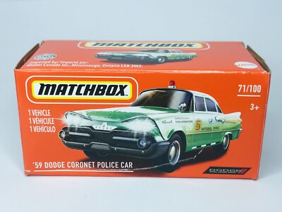 Matchbox '59 Dodge Coronet Police Car | eBay