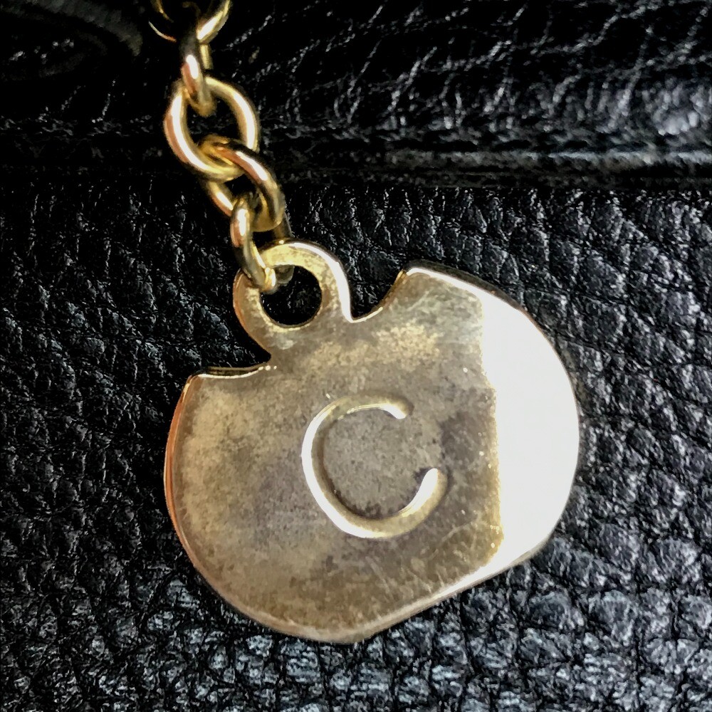 バッグ old celine chain leather oneshoulderbag CELINE Leather Bag – VintageShop solo
