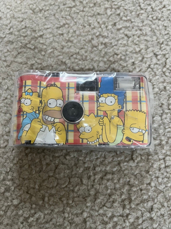 NEW Simpsons 35mm Disposable Camera (2003)