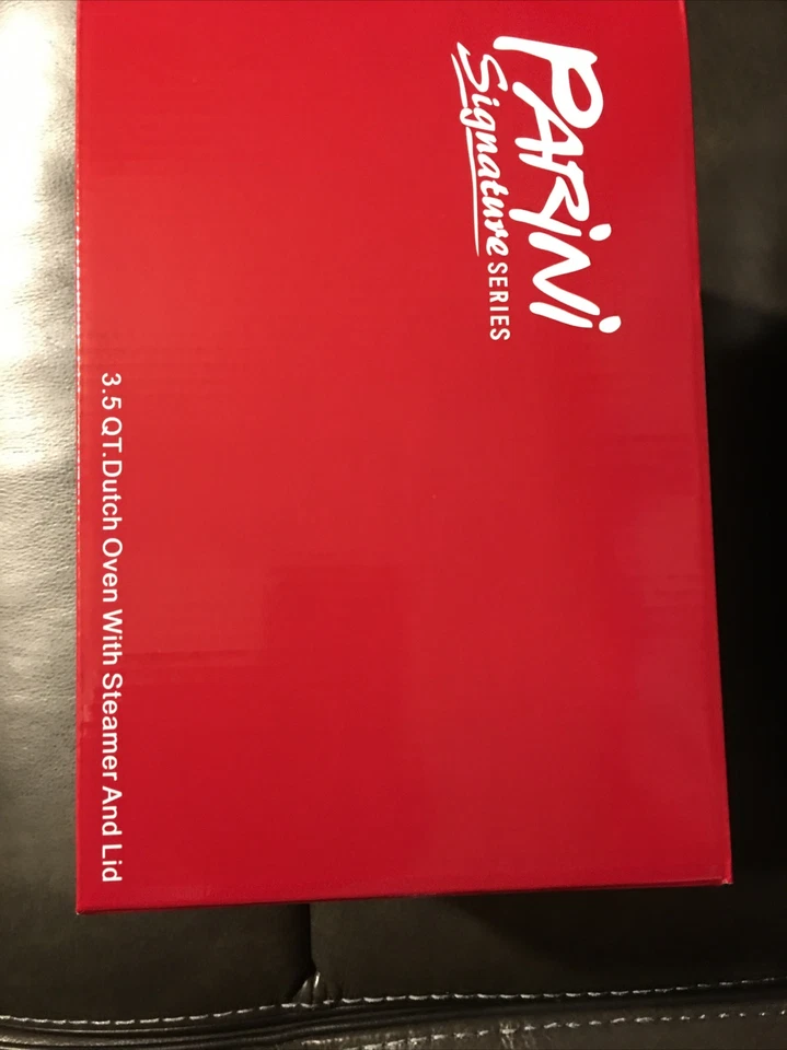 3 Nuevo Horno Holandés Parini Signatures Series 3.5 QT,4 QT,7 QT con 1 Vaporizador y Tapa Foto 3 de 4