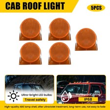 5pcs Roof Running Clearance Lamp Lenses For Dodge W100 W150 W250 W350 D100 D350