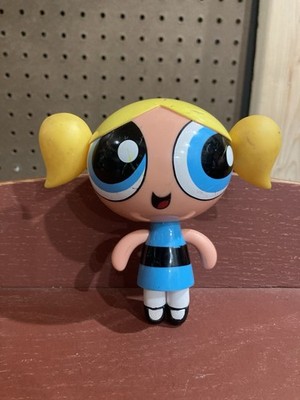 The PowerPuff Girls Talking Bubbles Figure 2001 Cartoon Network 5 Inches WORKS 