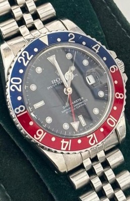 Rolex GMT-Master schwarzes Zifferblatt Herrenuhr - 16700
