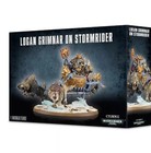 Warhammer 40k Space Wolves Logan Grimnar on Stormrider NEW in BOX