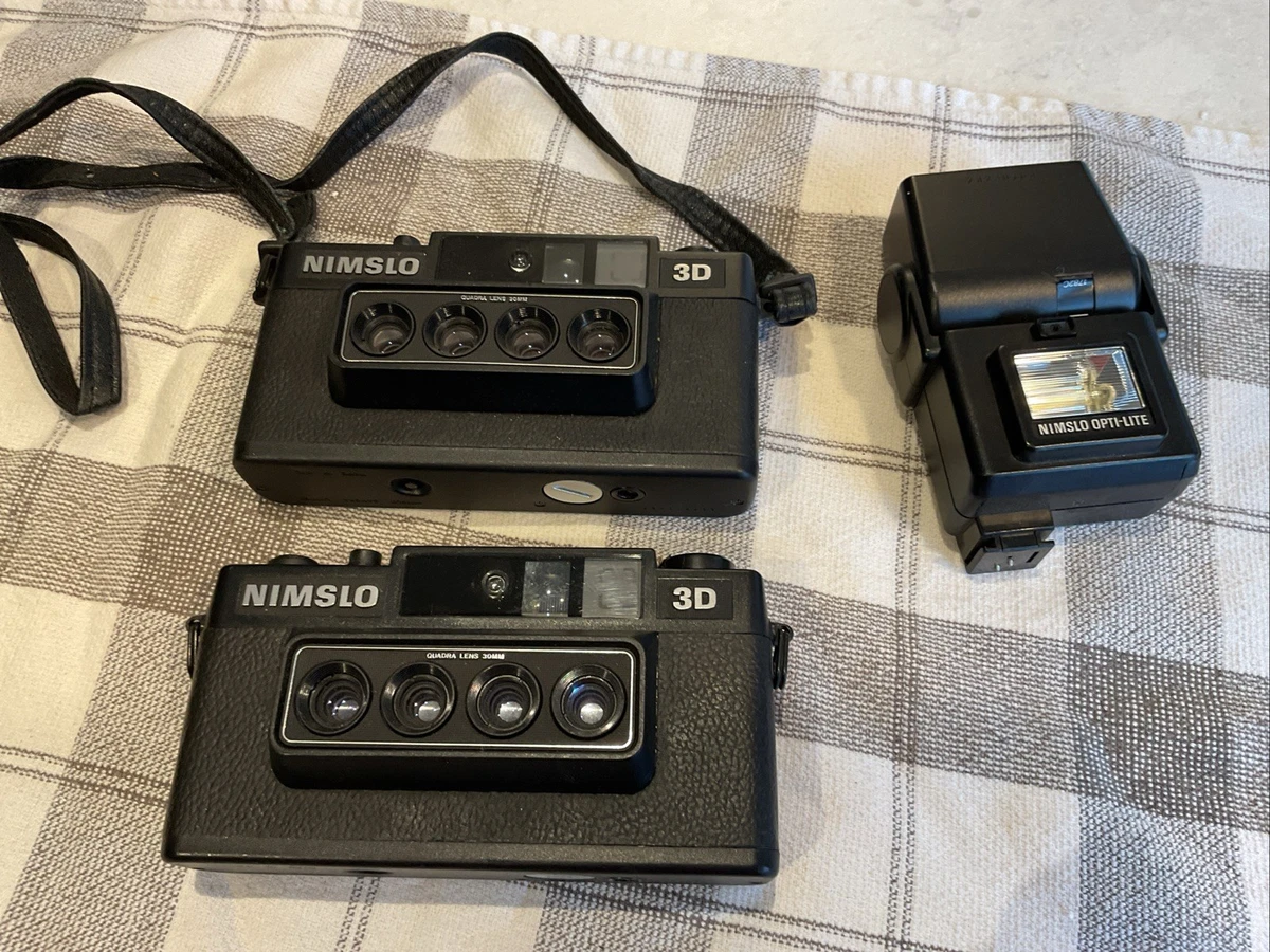 Nimslo 3D 2台 + Rittai 3D 2台 正常動作品 元箱取説付 Nimslo 3D 2台 + Rittai 3D 2台 正常動作品 元箱取説