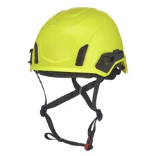 MSA Helmet V- Gard H2 NO VENT Hi-Viz Yellow 10242640