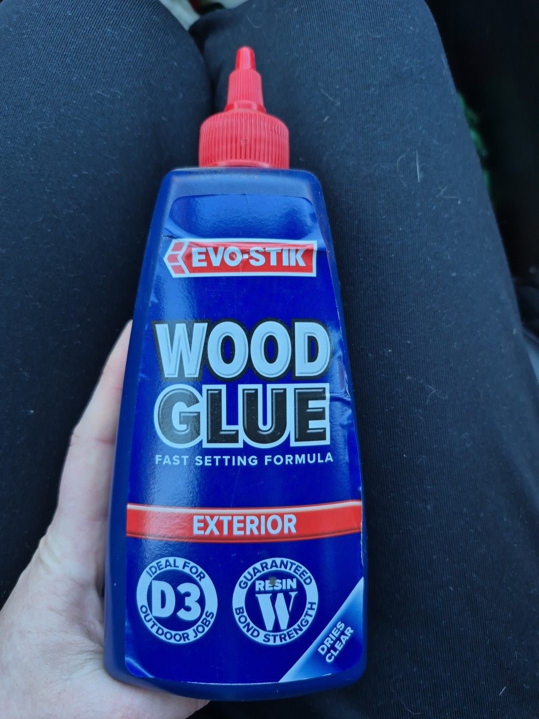 Weatherproof Exterior Wood Glue/Adhesive, 500ml - 30615824