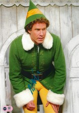 WILL FERRELL SIGNED ELF BUDDY SIGNED 12x8 PHOTO (ACG CERT AG18812)